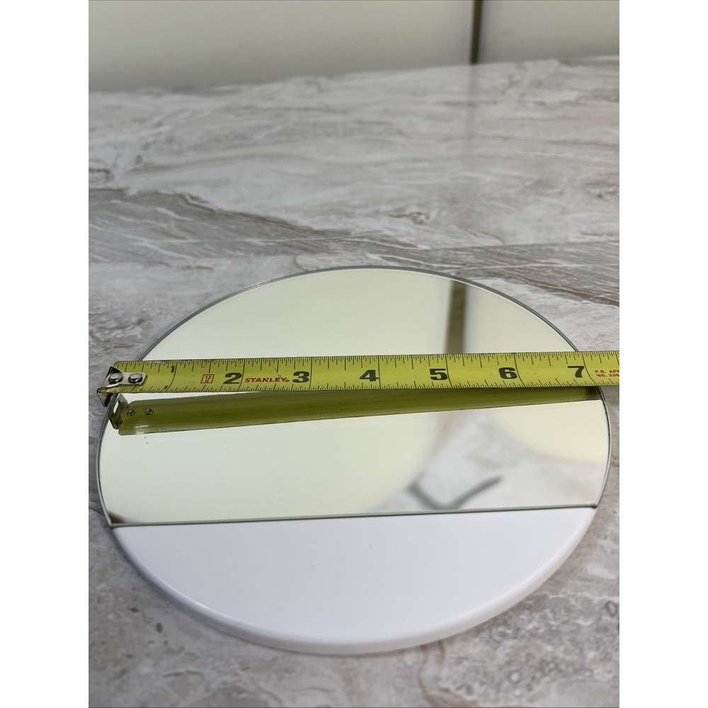 Morel Lunetier Francais Depuis 1880 Small Mirror (2) Pieces Round Store Display - Picture 7 of 8